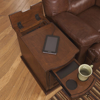 Davis Chairside Table with USB Detail