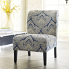 Picture of Navy Accent Chair