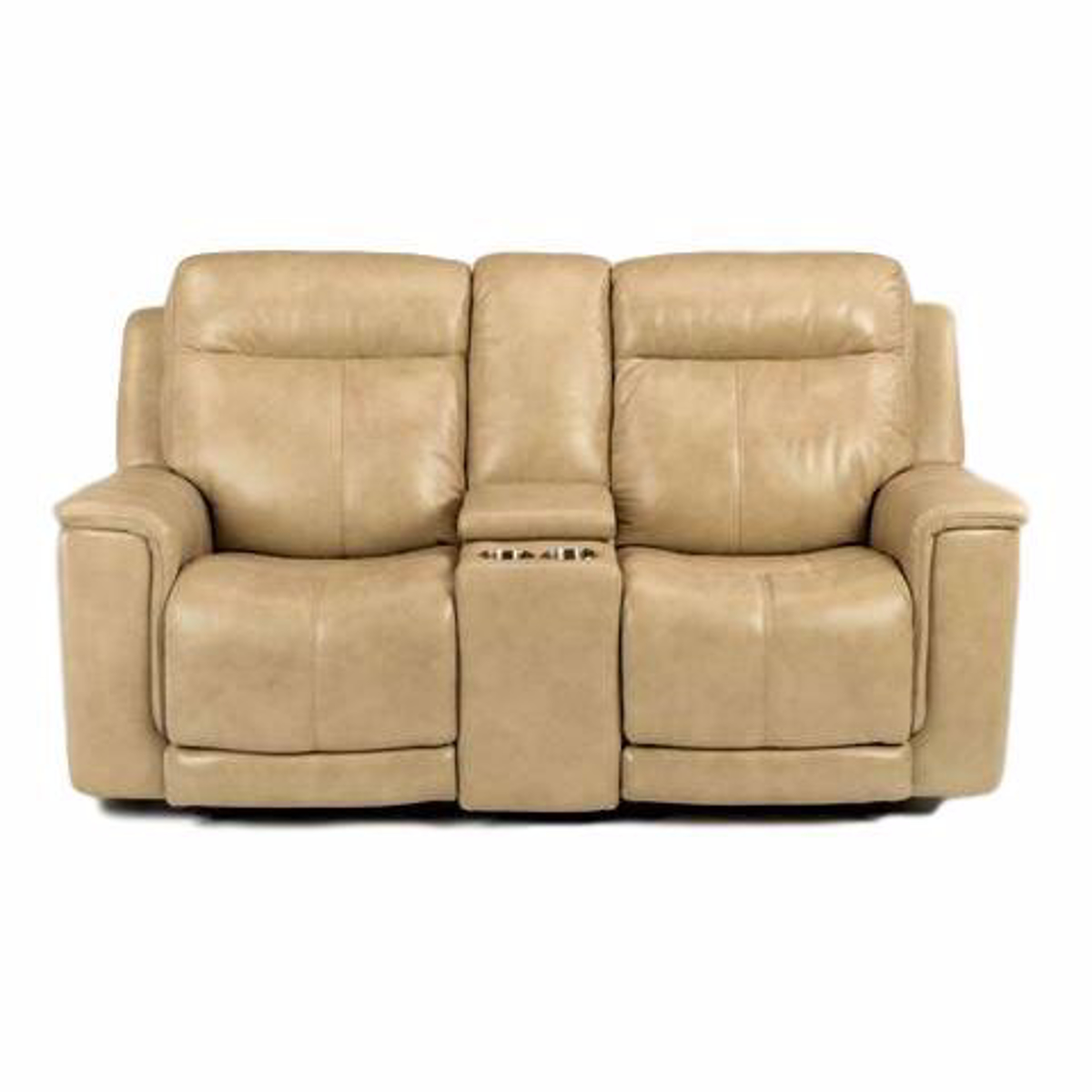 Picture of Miller Power Recliner Loveseat with Console and Power Headrest