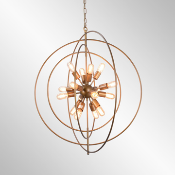 Picture of Cosmos Iron Chandelier