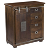 Picture of Barn Style 4 Drawer 1 Door Cabinet