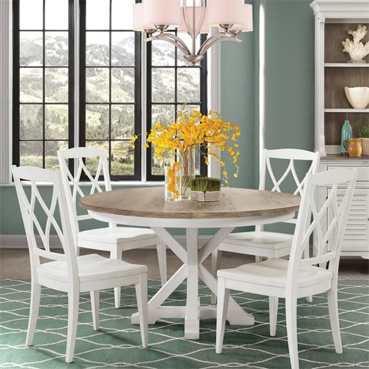 Picture of Myra White 5 Piece Dining Room Set