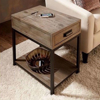 Picture of Parsons Charging Chairside Table