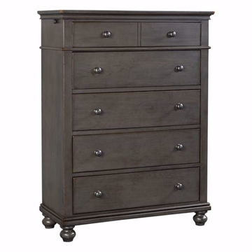 Picture of Oxford Peppercorn 5 Drawer Chest