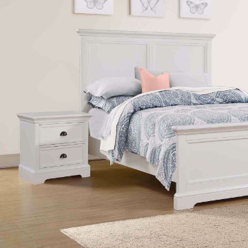 Picture of Tamarack White 2 Drawer Nightstand
