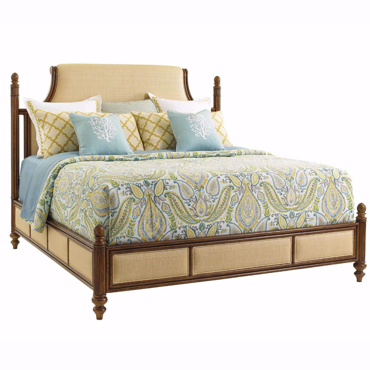 Picture of Orchid Bay Upholstered Queen Bed