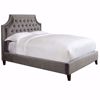 Picture of Jasmine Flannel Upholstered Queen Bed
