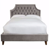 Picture of Jasmine Flannel Upholstered Queen Bed