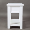 Picture of Artisan White Chairside Table