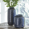 Picture of Marenda Navy Blue Vase Set