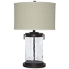 Picture of Tailynn Glass and Metal Table Lamp