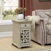 Picture of Millstone Texture Ivory One Drawer One Door Chairside Cabinet