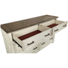Picture of Caraway Aged Ivory Dresser
