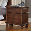 Picture of Oxford Whiskey Brown 2 Drawer Nightstand