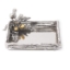 Picture of Polished Silver Tray with Birds and Oak Leaves