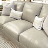 Picture of Greyson Leather Sofa in Putty