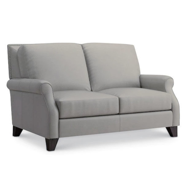 Picture of Greyson Leather Loveseat in Putty