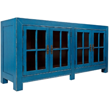 Picture of Aquitaine Azure 70" Accent Cabinet