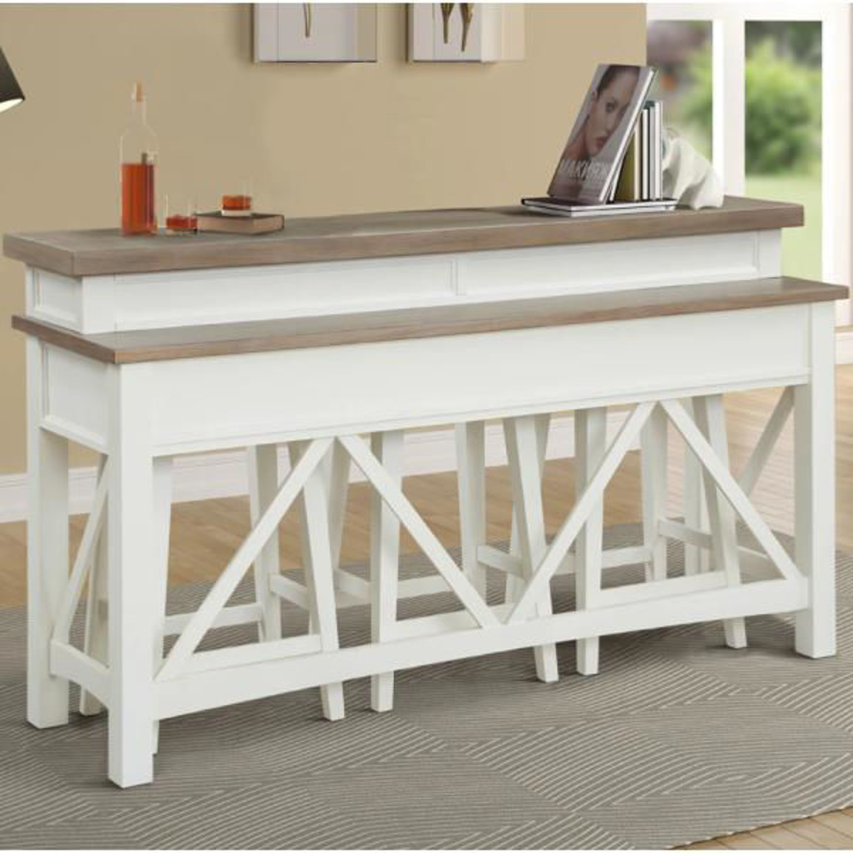 Picture of AMERICANA CONSOLE TABLE COTTON
