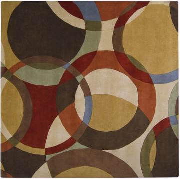 Picture of Forum Hand Tufted Brown 4' x 4' Rug