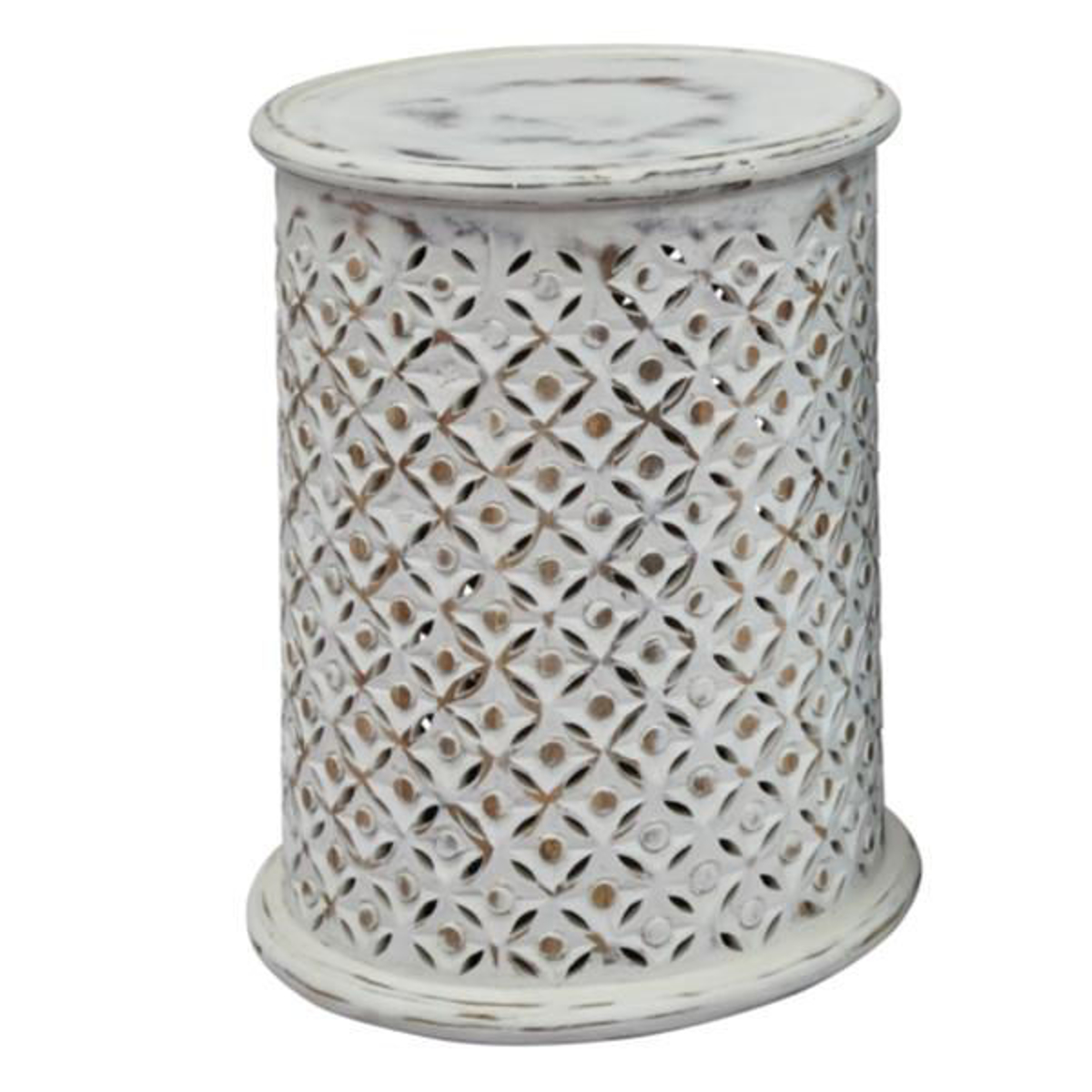 Picture of Global Archive White Side Table
