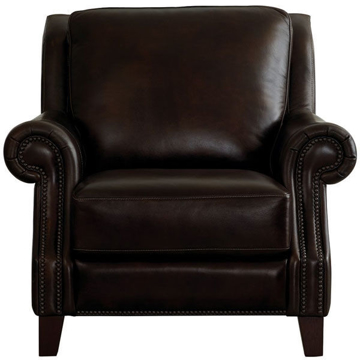 Picture of Pierce Hickory Leather Power Recliner