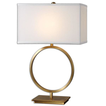Picture of Gold Finish Circle T-Lamp