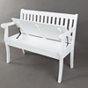 Picture of ARTISAN CRAFT BENCH-WHITE