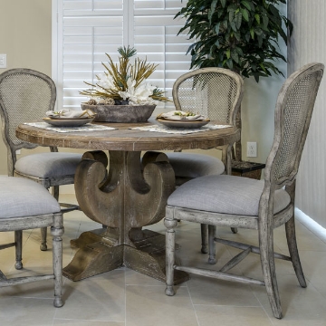 Picture of GASTON METAL BACK SIDE CHAIR