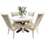 Picture of OCEAN BREEZE 5PC ROUND DINING SET