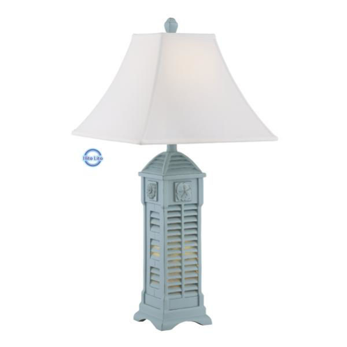 Picture of LIGHTHOUSE NLCOTTAGE WH T-LAMP