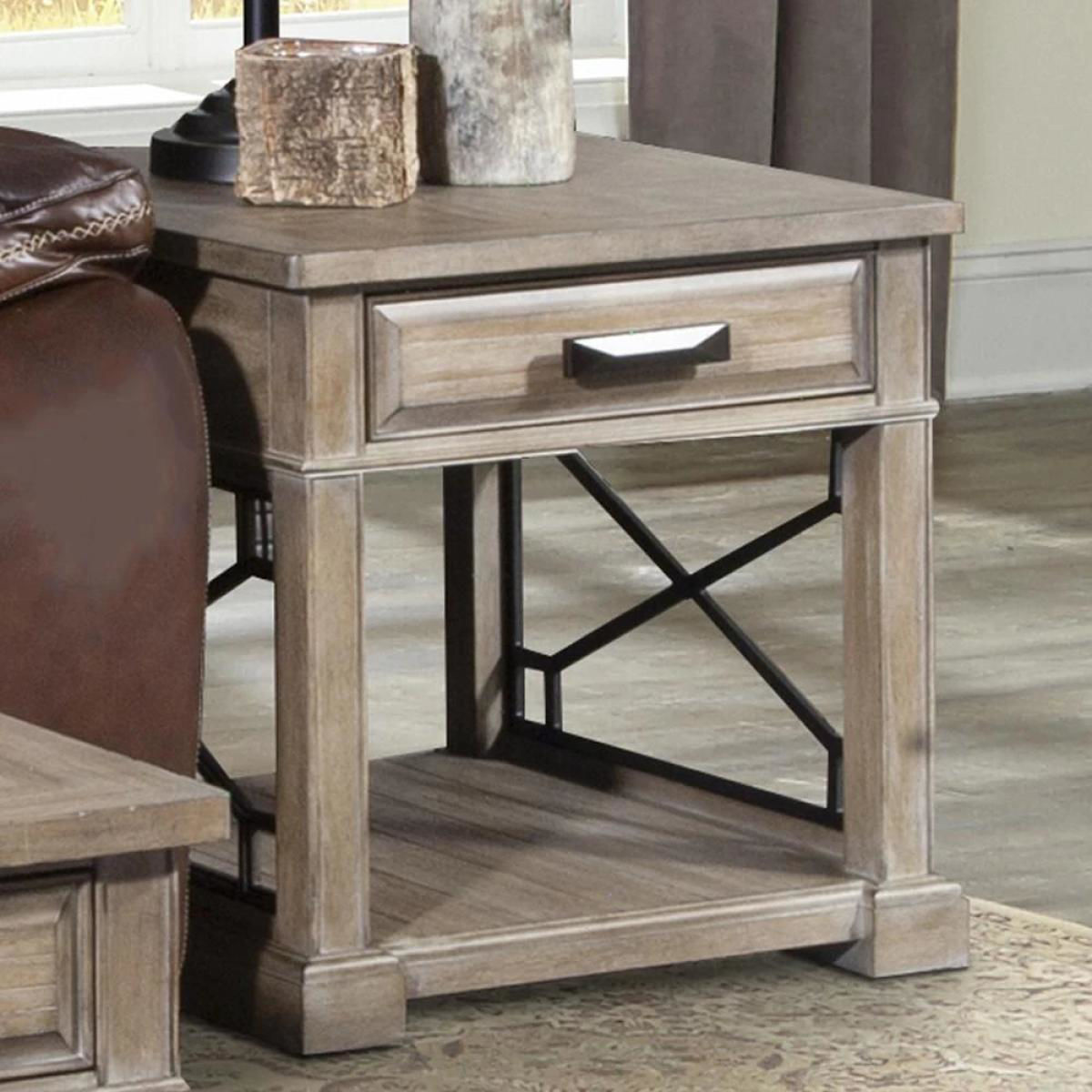 Picture of SUNDANCE END TABLE SANDSTONE