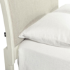 Picture of CHARLOTTE QUEEN UPHOLSTERED WHITE BED