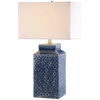 Picture of PERO BLUE GLASS LAMP