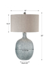 Picture of OCEAONNA BLUE GLASS TABLE LAMP
