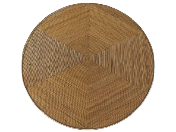 Picture of NANTUCKET 54" ROUND GLASS TABLE