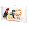 Picture of DOG DAYS OF SUMMER PILLOW