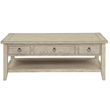 Picture of Burnished Cream Lift Top Cocktail Table