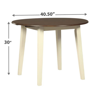 Picture of KELLY ROUND DROP LEAF TABLE
