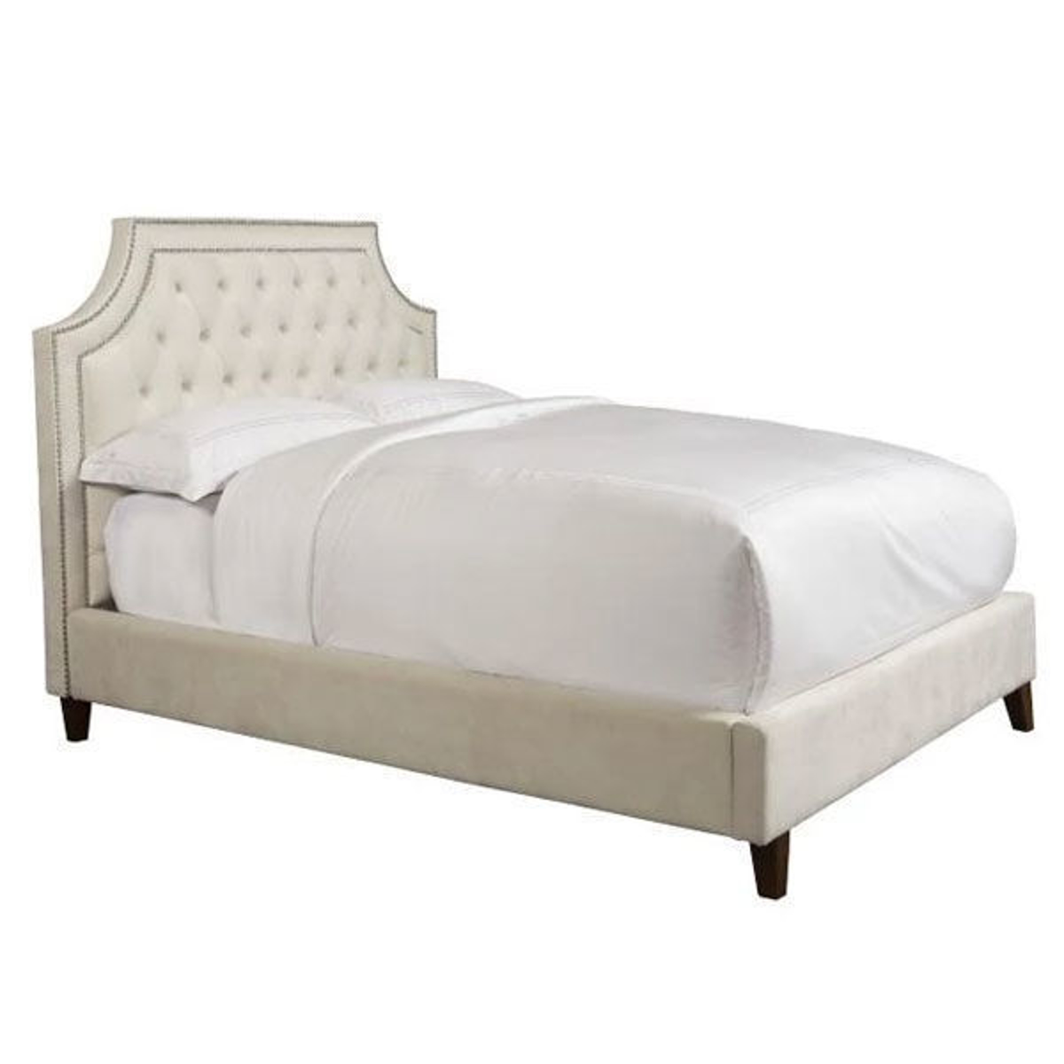 Picture of JASMINE UPHOLSTERED CHAMPAGNE KING BED