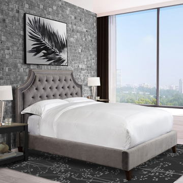 Picture of JASMINE UPHOLSTERED BED