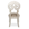 Picture of SCROLL BACK WHITE CHAIR