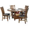 Picture of 60" Zahara Round Table  with Granite Lazy Susan