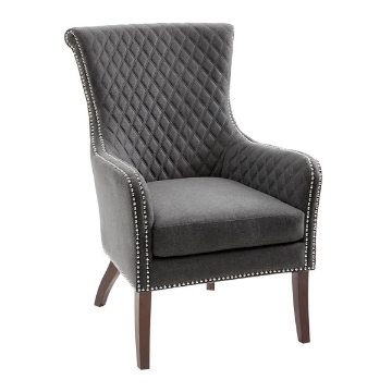 Picture of HESTON GREY ACCENT CHAIR