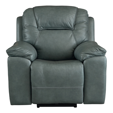 Picture of CHANDLER BLUE RECLINER W/PHR