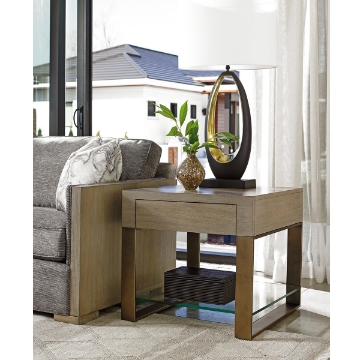 Picture of EMPIRE SQUARE END TABLE
