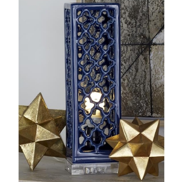 Picture of NAVY LATTICE UPLIGHT