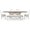 Picture of OSBORNE WHITE DINING BENCH