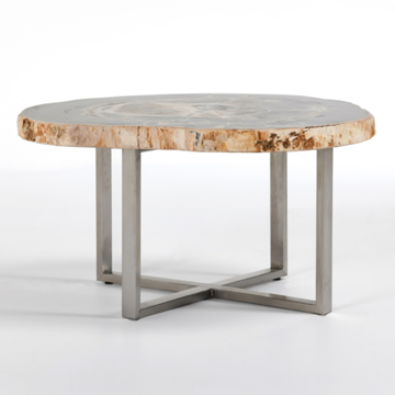 Picture of PEDRA 31" PETRIFIED WOOD COFFEE TABLE