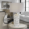 Picture of DAHLINA CERAMIC CUTOUT TABLE LAMP